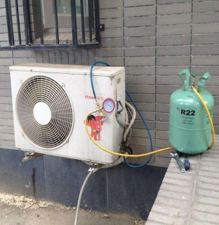 谢家集空调加氟