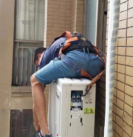 谢家集空调移机